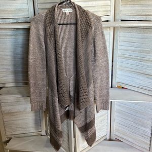 Purple Knit Knox Rose Cardigan